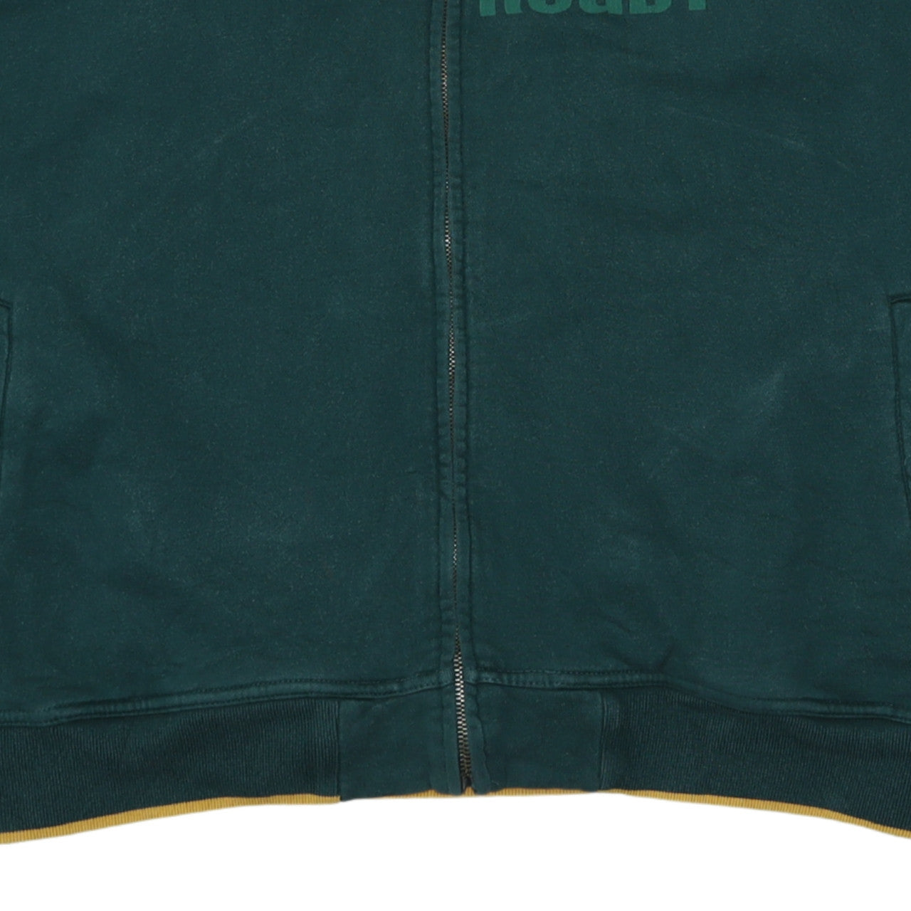 Canterbury Men’s Green 2XL Rugby Full Zip Sweatshirt