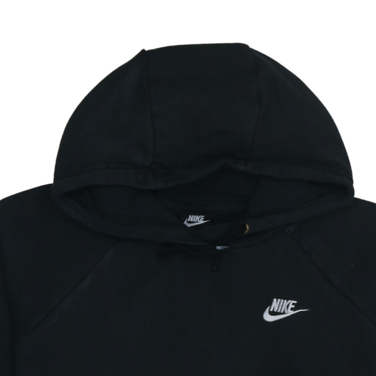 Nike Womens Black Pullover Hoodie Small Hooded Sweatshirt