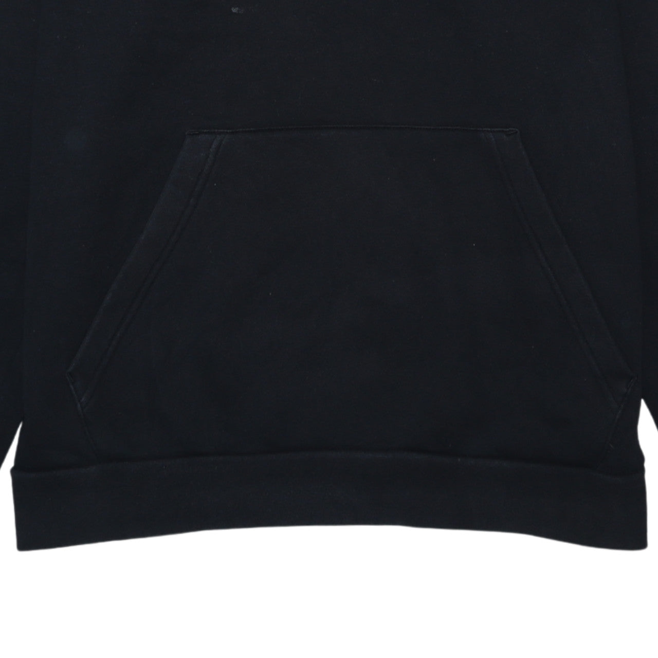 Adidas Mens Black Pullover Hoodie Size L Logo Sports Fleece Sweatshirt