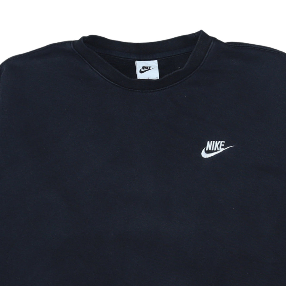 Nike Mens Black L Crew Neck Pullover Sweatshirt