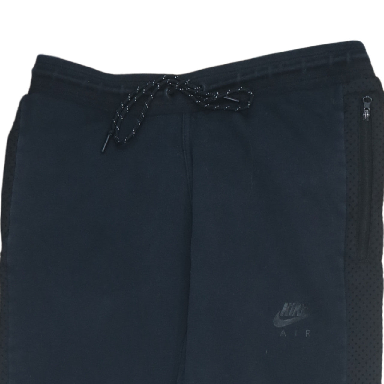 Nike Men’s Black Air Fleece Jogger Trousers Size M