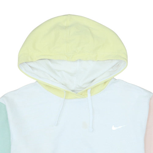 Nike Women’s Multicoloured Pastel Pullover Hoodie Size L Cotton