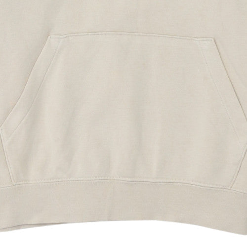 Nike Women's Beige Pullover Hoodie Small Cotton Blend Hooded Sweatshirt