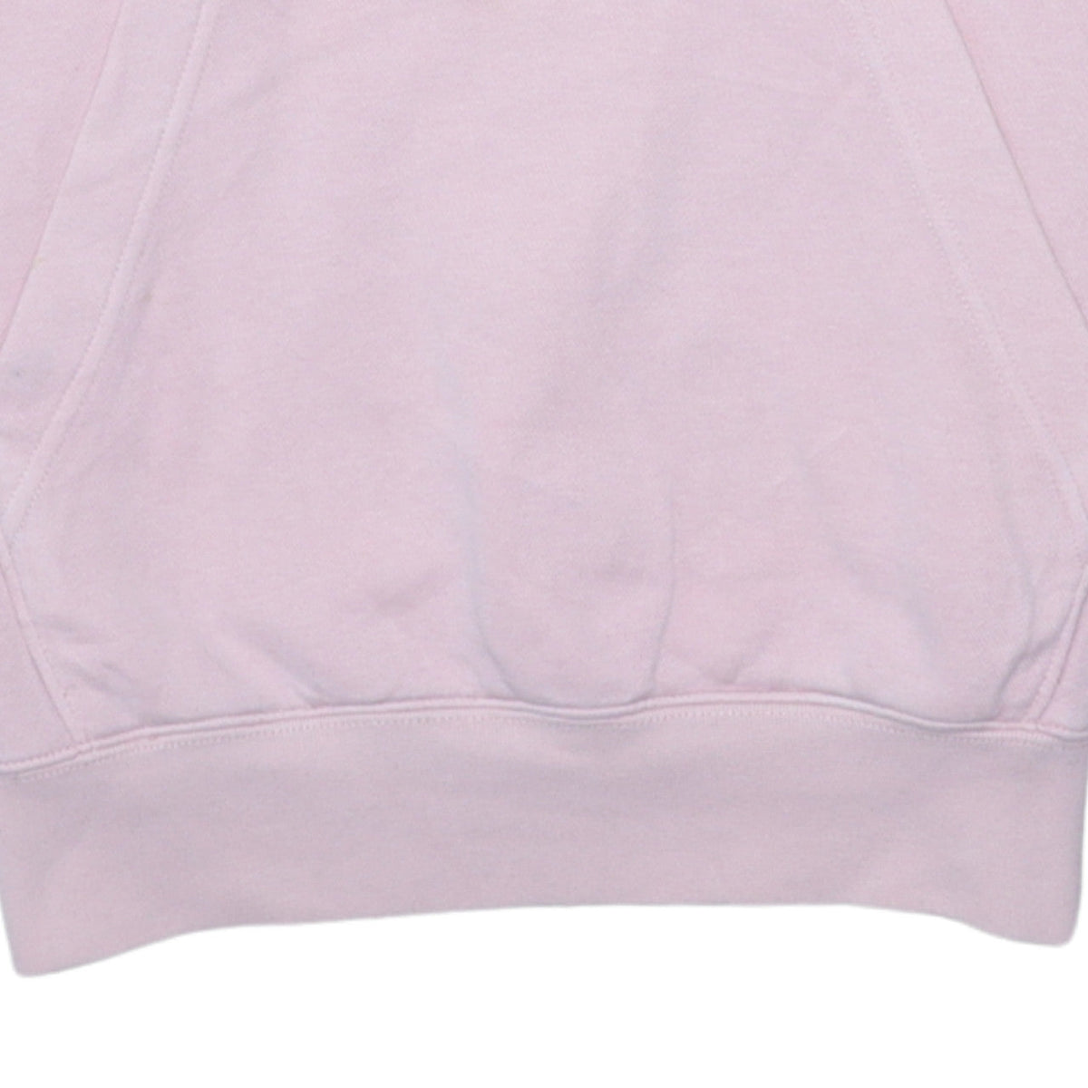 Nike Womens Pink Pullover Hoodie XS Cotton Blend Logo Sweatshirt