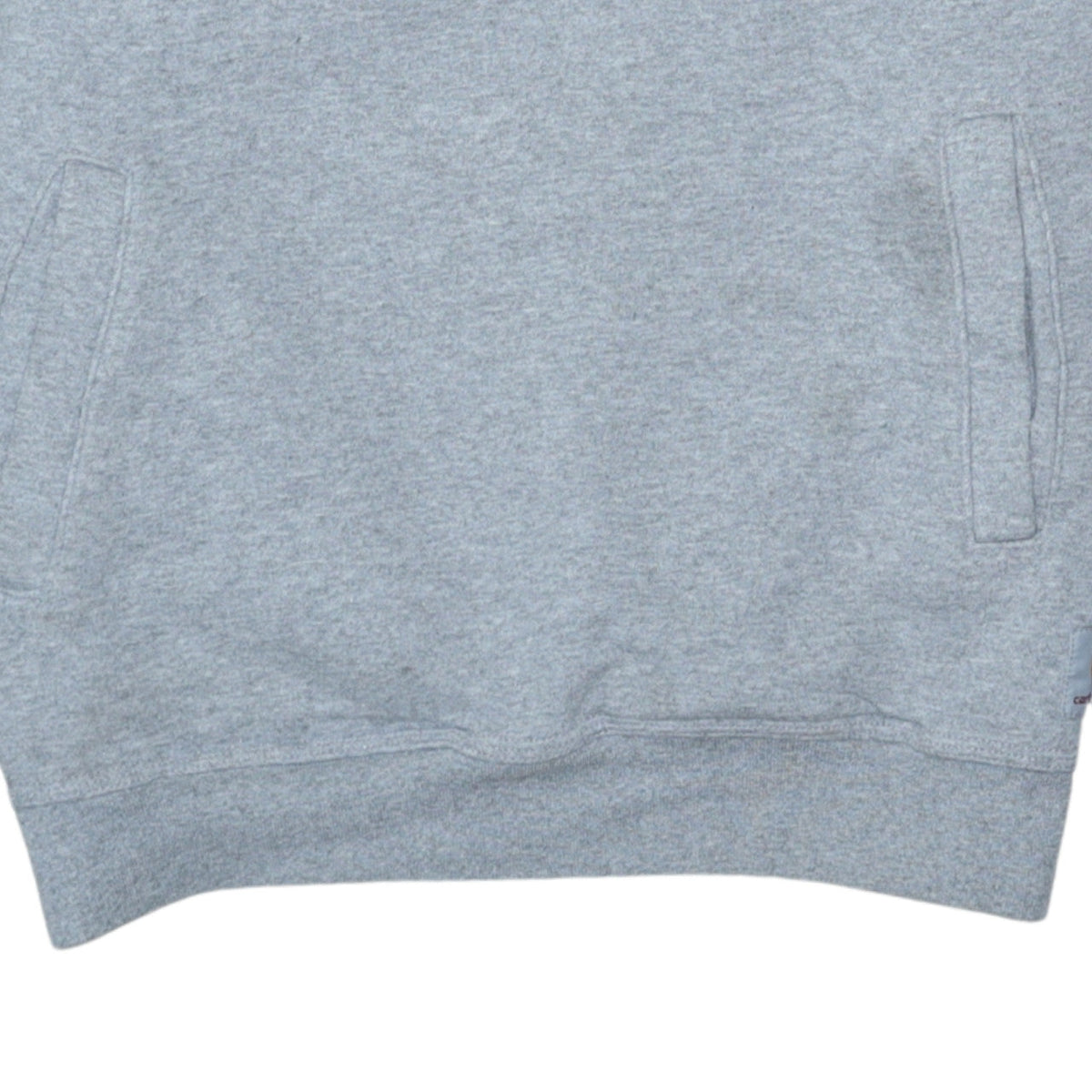 Carhartt Men's Grey 1/4 Zip Fleece Sweatshirt Size S Relaxed Fit