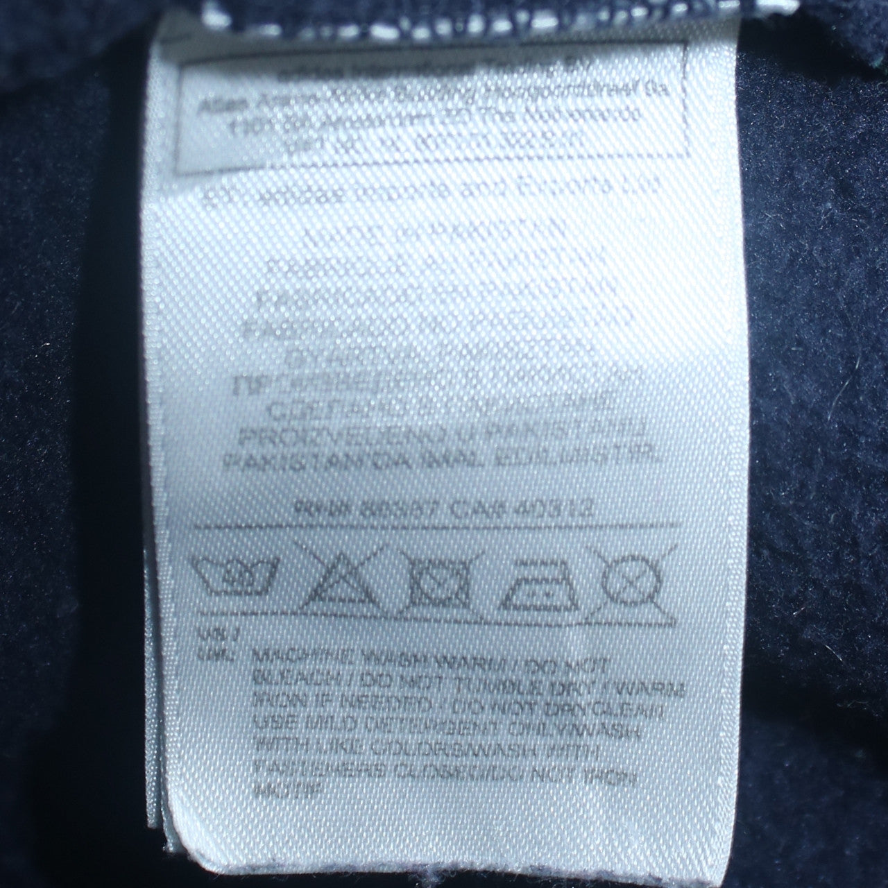 Adidas Men's Blue Full Zip Hoodie Size M Regular Fit