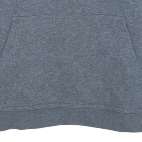 Nike Boys Grey Pullover Hoodie L 147-158cm Soft Fleece Sweatshirt