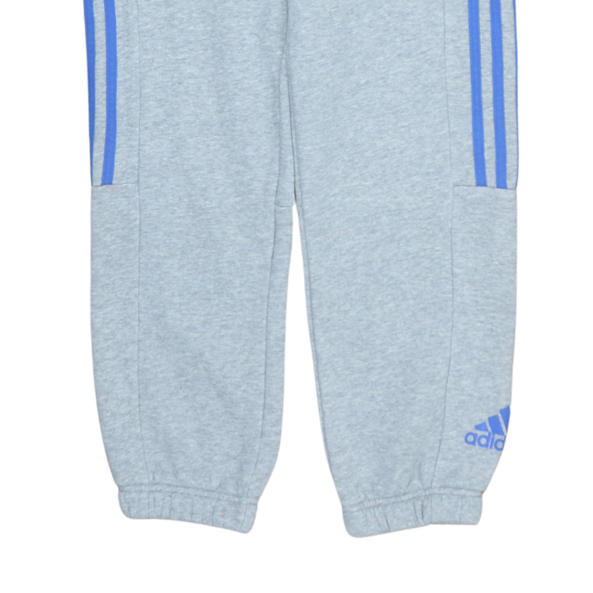 Adidas Boys Grey Joggers 11-12 Years Elastic Waist Sweatpants