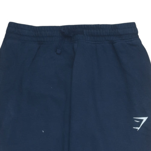 Gymshark Men’s Blue Jogger Sweatpants Size S Cotton Blend Activewear