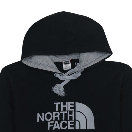 The North Face Men's Black Pullover Hoodie Medium Graphic Logo