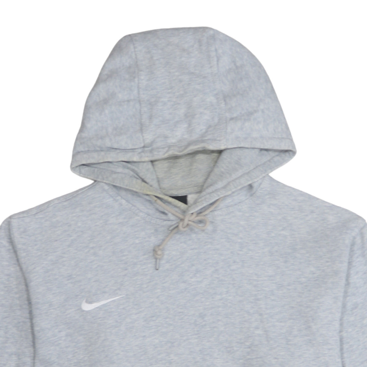 Nike Men's Grey Pullover Hoodie L Regular Fit Sports Style