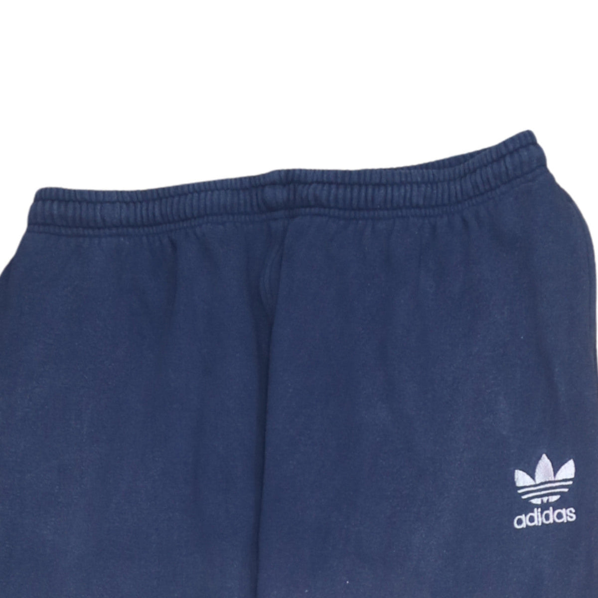 adidas Men's Blue 32 Regular Fleece Sweatpants with Elastic Waist