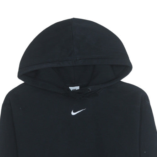 Nike Men's Black XS Pullover Hoodie Fleece Logo Sweatshirt