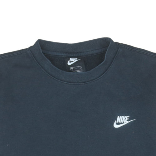 Nike Men's Black Crew Neck Pullover Sweatshirt Size S