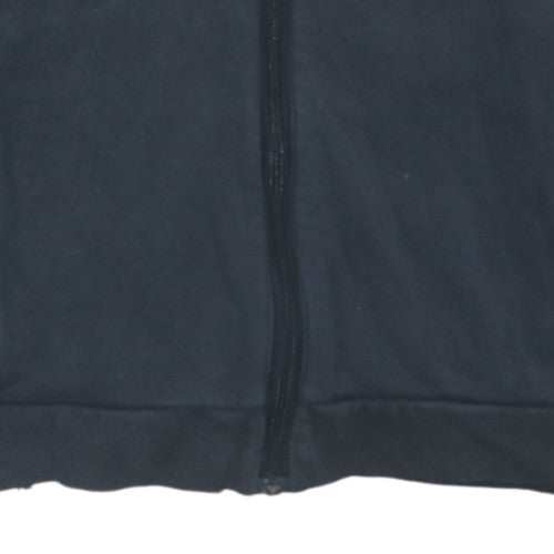 adidas Men's Black Full Zip Hoodie Fleece Size L