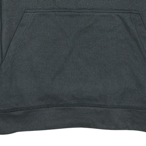 Adidas Men's Grey Pullover Hoodie ClimaWarm L Sports Running
