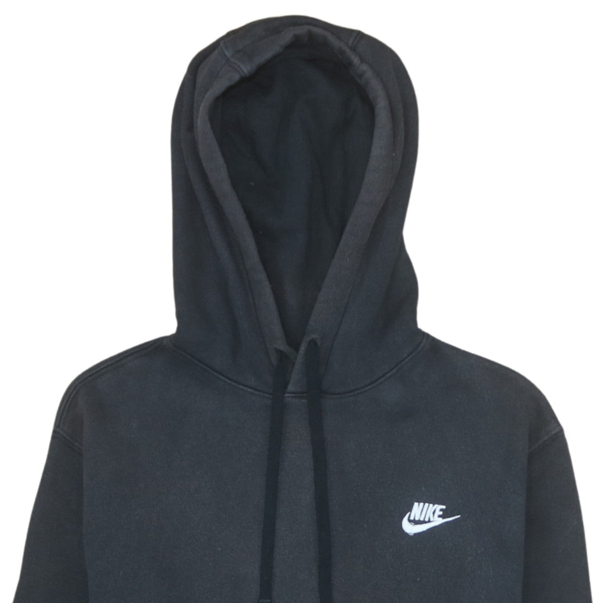 Nike Men's Black Pullover Hoodie M Fleece Sportswear