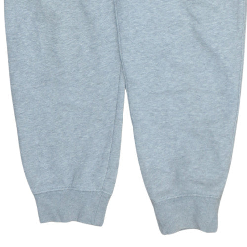 Nike Men Grey Fleece Jogger Trousers M Regular Fit Activewear