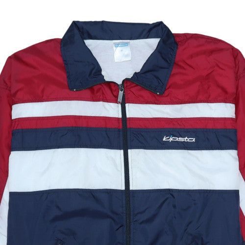 Kipsta Men's Blue Red White XL Windbreaker Sports Jacket