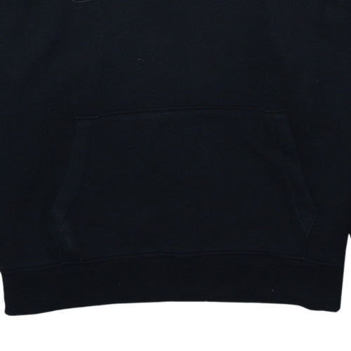 Hollister Women's Black XL Pullover Hoodie with Logo Print