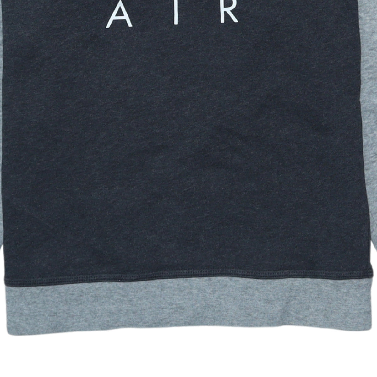 Nike Boys Grey Air Logo Long Sleeve Pullover Sweatshirt 12-13 Years
