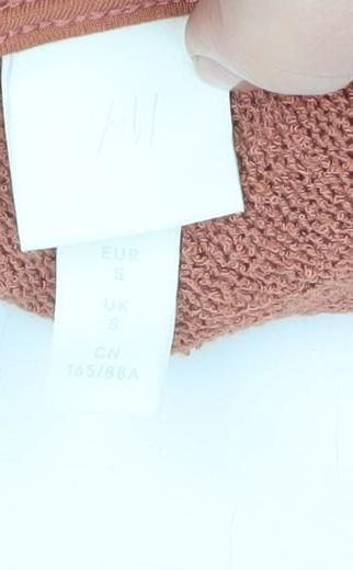H&M Women’s Brown Knit Open Cardigan Size S