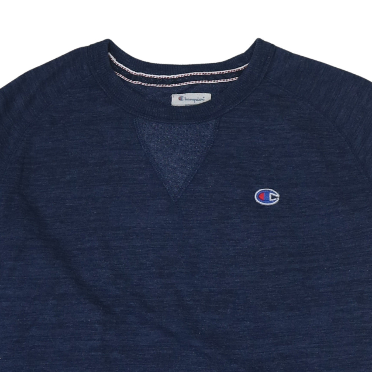 Champion Men's Blue Crew Neck Pullover Sweatshirt Medium