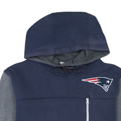 Nike Men's Blue Pullover Hoodie M Regular Fit Fleece Sportswear