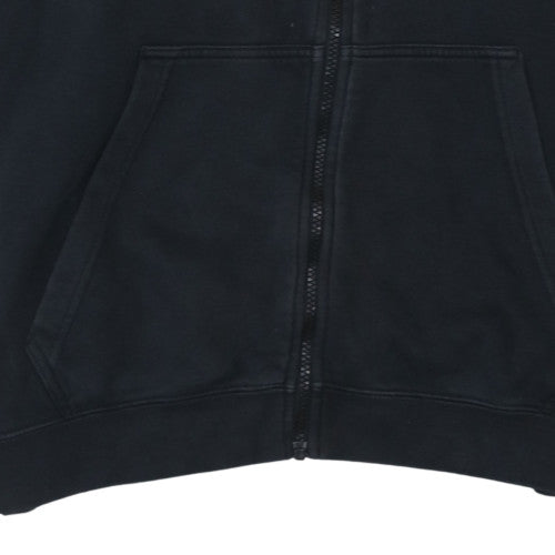 Nike Men's Black XL Full Zip Hoodie Fleece Sweatshirt