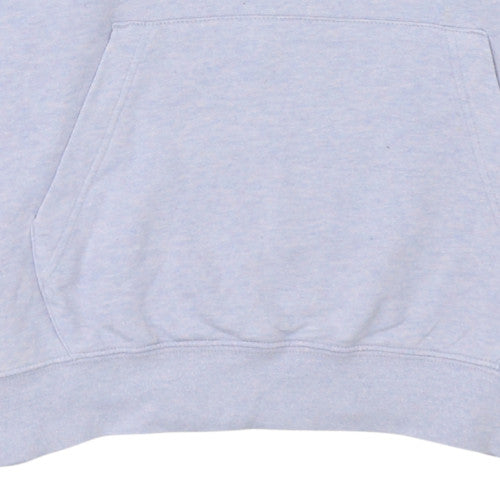 Nike Men's Grey Pullover Hoodie Size M Regular Fit Sportswear