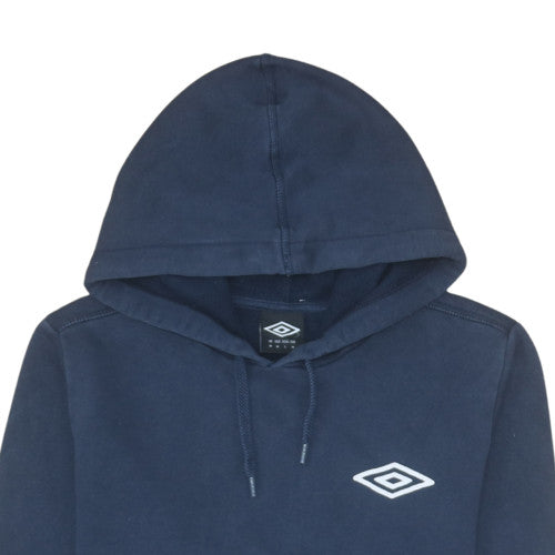Umbro Men's Blue Pullover Hoodie M Regular Fit Sportswear