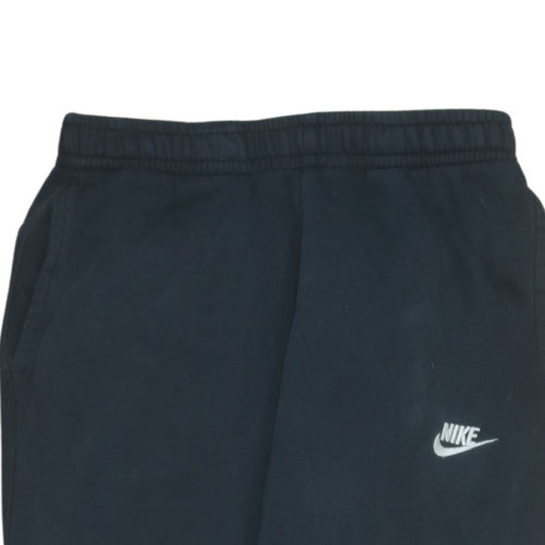 Nike Men's Black Jogger Trousers Size S Fleece Tapered Casual