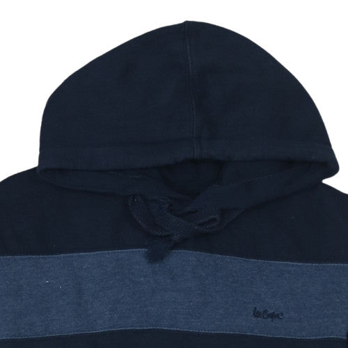 Additional view of Lee Cooper Men's Blue Pullover Hoodie S Regular Fit Fleece