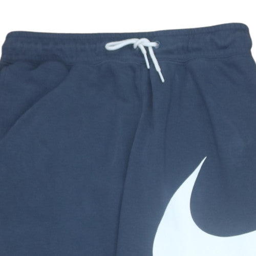 Nike Men's Blue Logo Sweatpants Size S Regular Fit