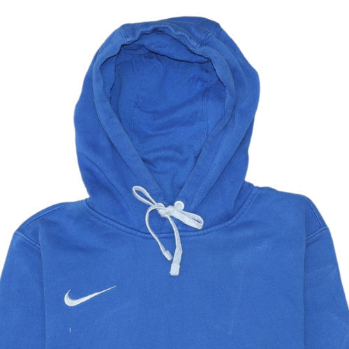 Nike Men's Blue Pullover Hoodie Size S Sports Fleece Sweatshirt