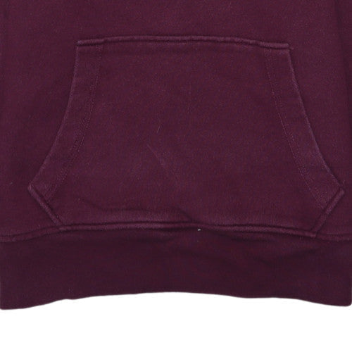 Levi's Men's Purple Pullover Hoodie S Logo Fleece Sweatshirt