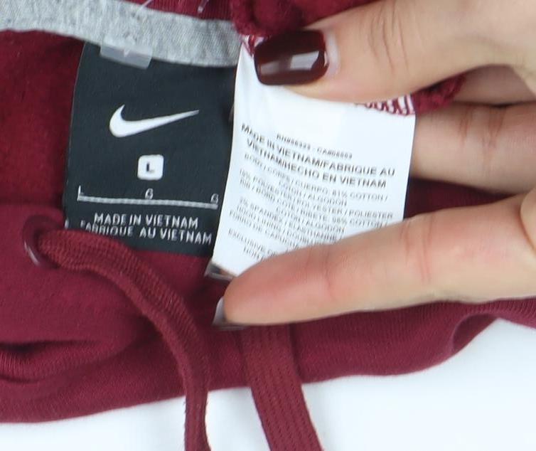 Nike Womens Maroon Royals Hoodie Size S Pullover Kangaroo Pocket