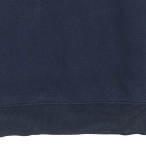 Tommy Jeans Men's Blue Logo Crew Neck Sweatshirt Size S