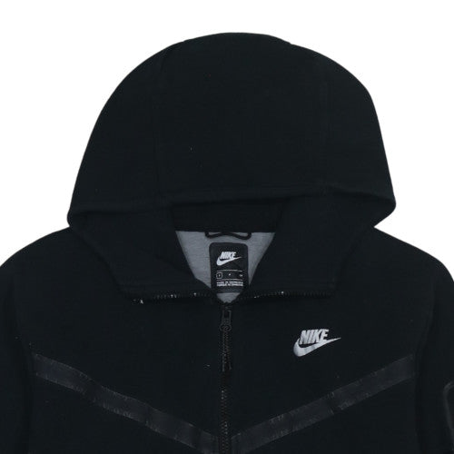 Nike Men's Black Full Zip Fleece Hoodie Size S Regular Fit
