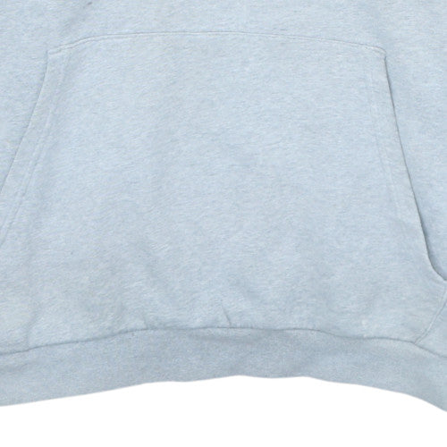 Adidas Men’s Grey XL Pullover Hoodie Fleece Logo Sweatshirt