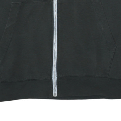 Nike Men's Black Full Zip Hoodie Size M Cotton Blend