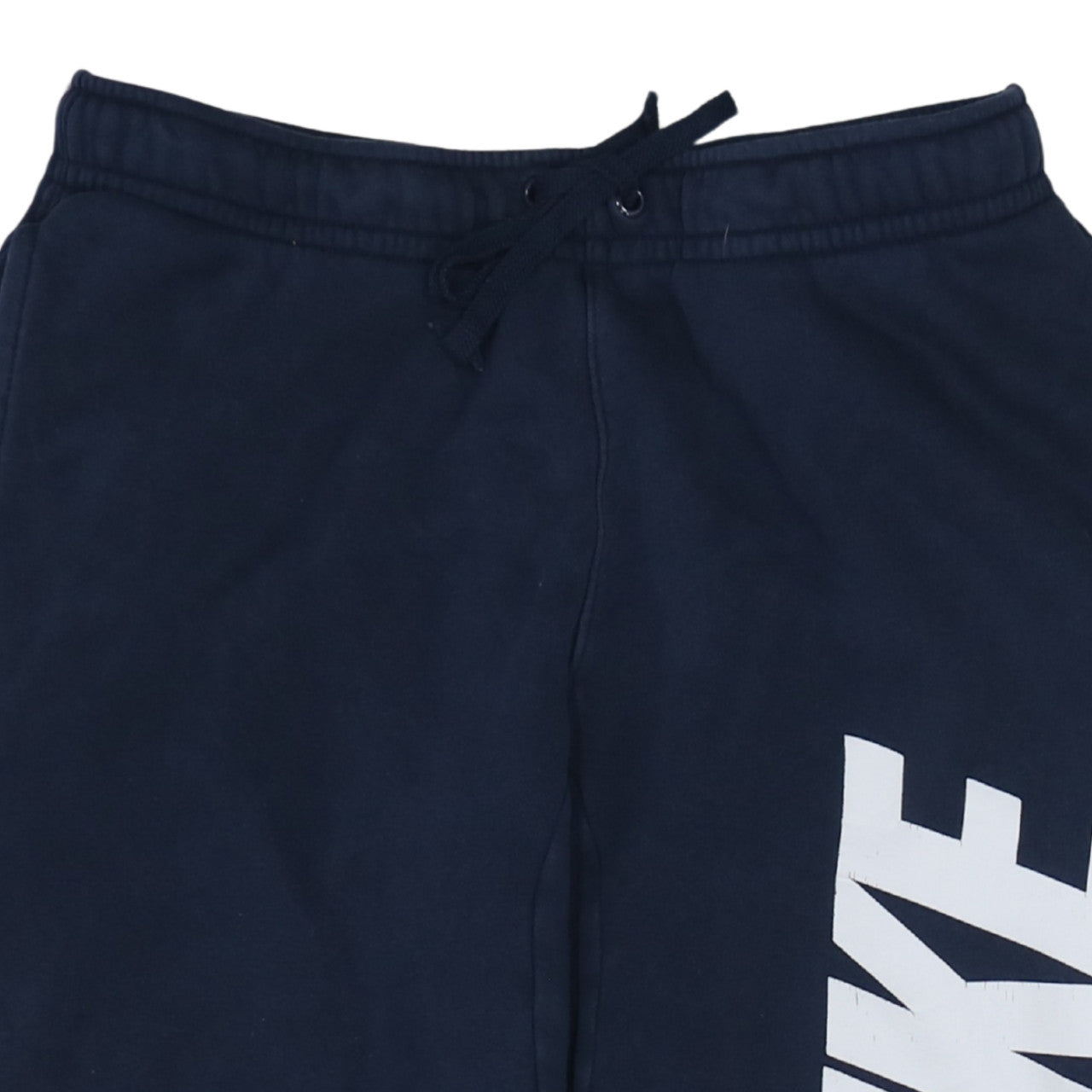 Nike Men's Blue Small Logo Fleece Sweatpants Joggers