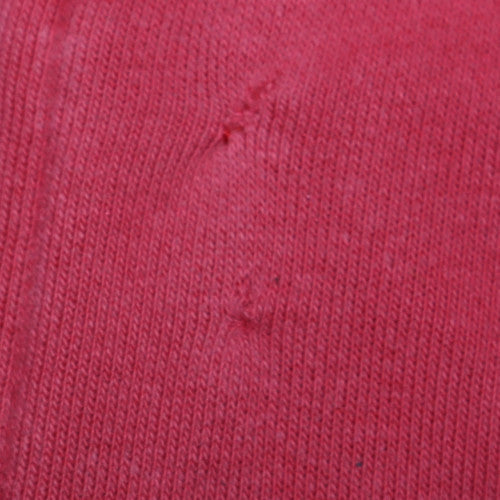 Adidas Womens Red Full Zip Hoodie Size 10 Climalite Sweatshirt