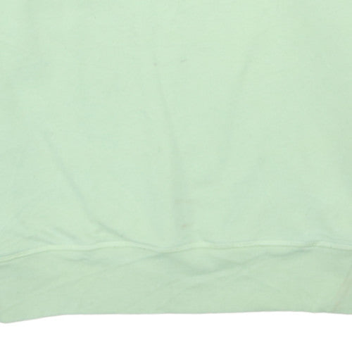 Levi's Women Mint Green Crew Neck Pullover Sweatshirt S