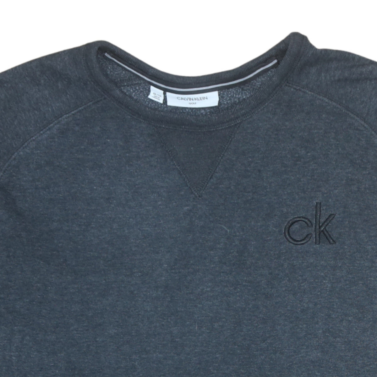 Calvin Klein Men’s Grey Pullover Sweatshirt 2XL Golf Crew Neck