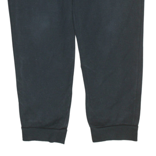 Adidas Mens Black Jogger Trousers Size L Comfortable Tapered Fit