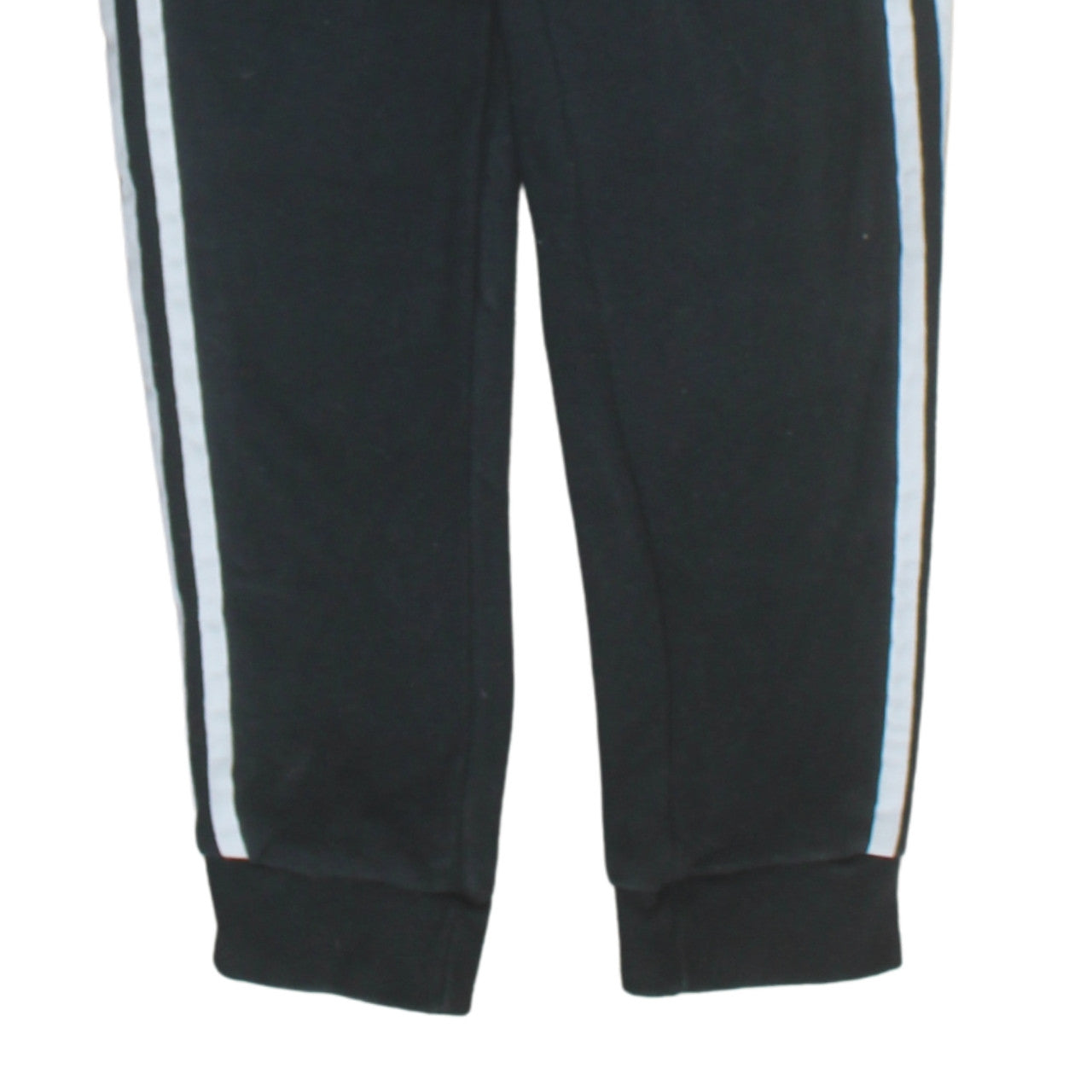 Adidas Womens Black Jogger Trousers Size 10 Elastic Waist Fleece