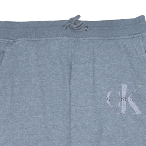 Calvin Klein Jeans Men's Grey Jogger Sweatpants XL Regular Fit