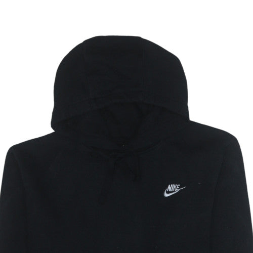 Nike Men's Black Pullover Hoodie Size M Fleece Sports Sweatshirt