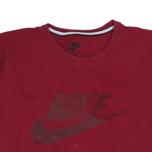 Nike Men's Red XL Crew Neck Graphic Sports T-Shirt